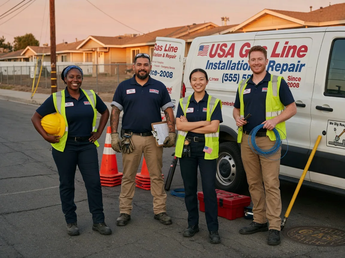 Gas Line Installation company in Lima, NY